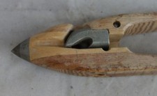 altes Weberei Schiffchen