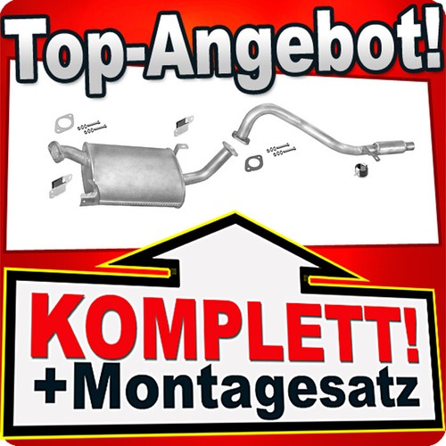 Auspuff für nissan terrano - auspuff,
