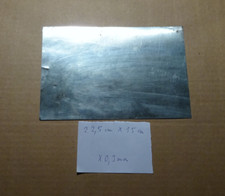 Blech, Zinkblech ? Stärke 0,3 mm, ca. 22,5 x 15cm x 0,3 mm