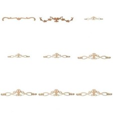 Jugendstil Holz Zierteile Verzierungen Kapitelle Buche Ornament Antik Möbel