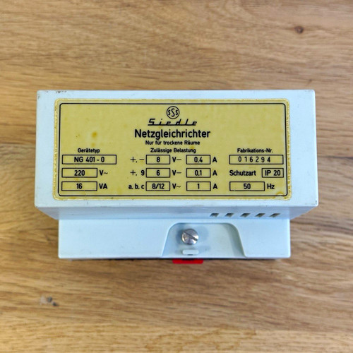 Siedle 401 netzgerät - siedle,