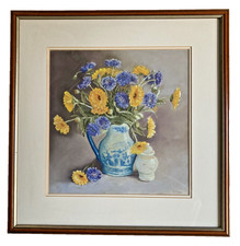 Original Pastellgemälde