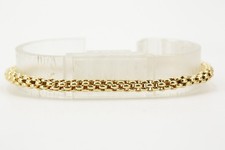FOPE FLEX IT Armband Gold 750 Länge 18 cm Ø 4 mm Gelbgold 18 Karat 10,95 g