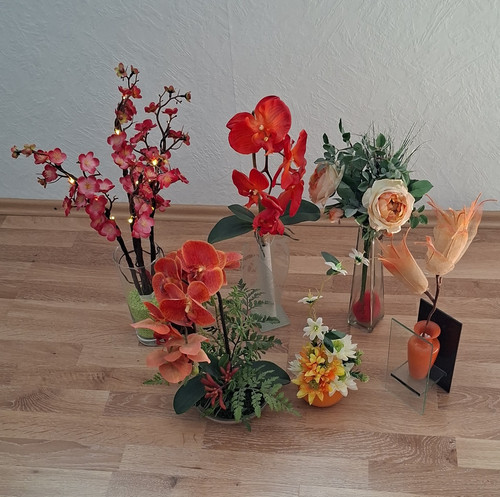 Künstliche orchidee - künstliche,