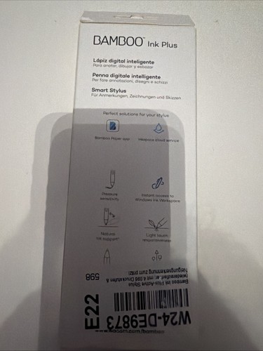Bamboo ink plus smart - plus, stylus