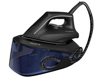 Rowenta Easy Steam VR5121f0 Eisen, Dampfbügelstation mit Boiler, Blau, 2.400 W