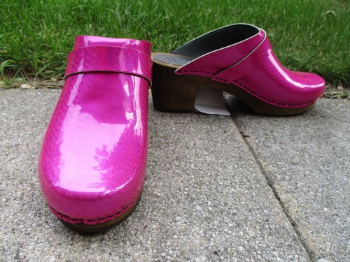 Sanita neon lackleder - sanita,