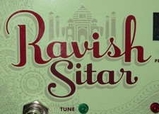 ++SITAR & Space SOUND++ Electro-Harmonix Ravish Digital Sitar Emulator Pedal   