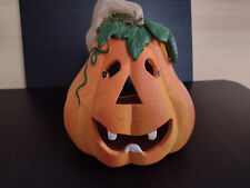 kürbis TEELICHTHALTER höhe