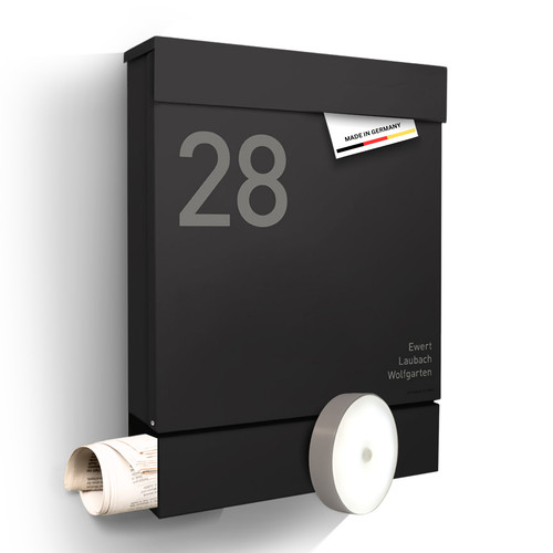 Radius designer briefkasten - designer,