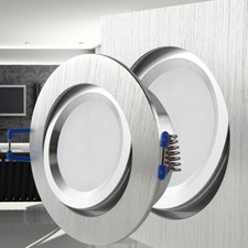 LED Einbaustrahler Alu