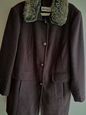 Ulla Popken Kurzmantel aubergine Gr. 48