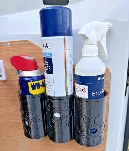 Spraydose flaschenhalter - x3, spraydose/flaschenhalter