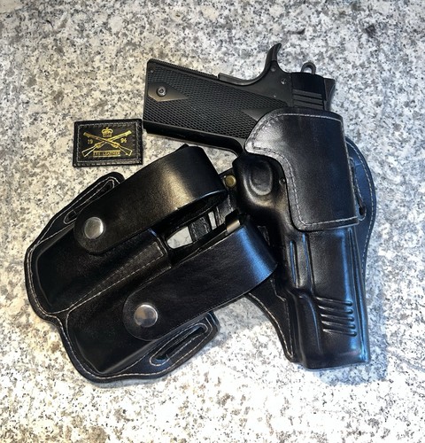 Custom 1911 leather holster - 1911,