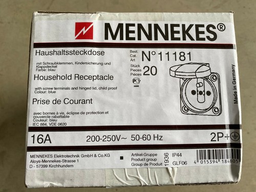 Mennekes 11181 16a - -,
