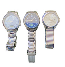 3 Herren Armbanduhren