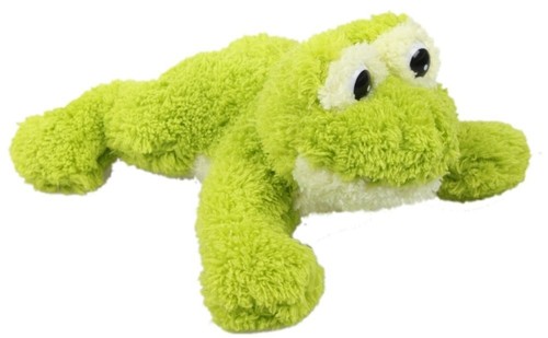 Kuscheltier grüner frosch - kuscheltier,