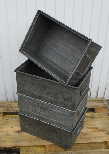 Lager sichtbox blech - 4x,