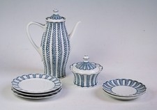 Kaffeeservice. 7 Teile. F