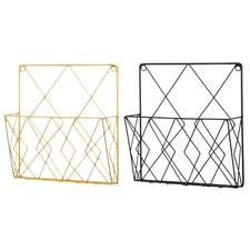 Zeitungsregal aus Metall, Stehkorb, Bücherregal, Zeitschriftenhalter, für