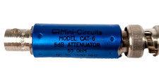 Mini-Circuits CAT-6 Dämpfungsglied 6dB BNC 50Ω DC-1500MHz USA - getestet