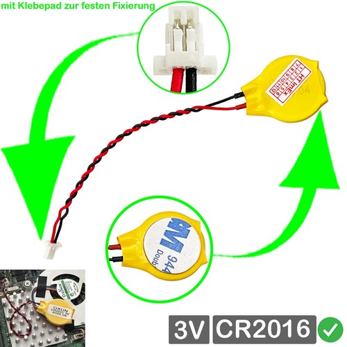 Cr2016 cmos batterie - cmos, stecker