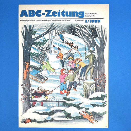 Die abc zeitung heft 1989 - die, /