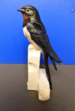 Porzellan figur Vogel Schwalbe