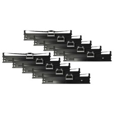 10x Farbband für OKI Microline ML-6100 ML-6300 Schwarz