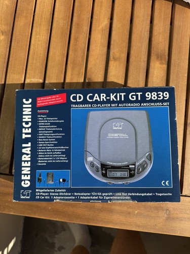 Discman tragbarer player - tragbarer, gt