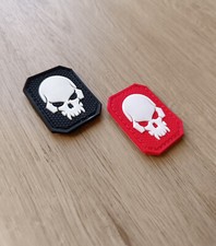 Totenkopf Schädel 3D Patch