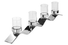 Fink Teelichthalter Wave