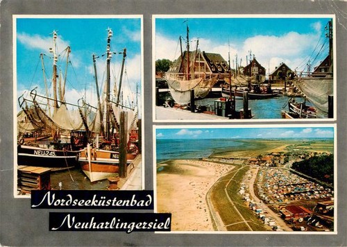 Neuharlingersiel fischerboote - neuharlingersiel,