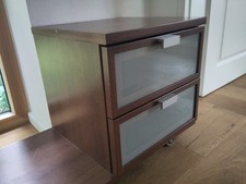 IKEA Betttisch Beistelltisch Nachttisch HOPEN braun