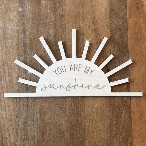 You are sunshine - you, plakette