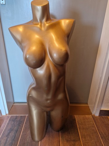 Gold torso kunst statue dekor - gold,