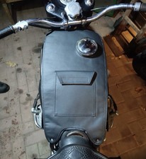 MZ BK 350 Tankschutz in Schwarz, NEU, Nachfertigung zum Original