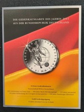 6 x 10 Euro Gedenkmünzen 2011