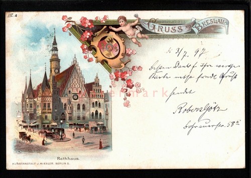 Polen breslau gruss aus - polen,