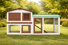 Kaninchenstall Holz Groß