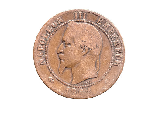 Münze centimes frankreich - 10,