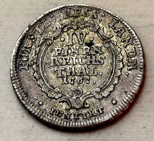 Taler 1767 hessen - 1/4,