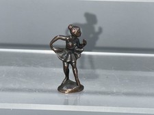 Metallfiguren Metallfigur Ballerina Ballettänzerin 2 Variante B  brüniert  40mm