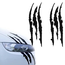 2 Monster Klaue Auto Aufkleber