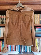 Dolce & Gabbana College Jacke Gr. 36 (Ital. 42) Cord Braun Beige Strick