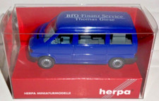 Herpa Werbemodell Volkswagen VW T4 California BfG Finanz Service T. Giese 1:87