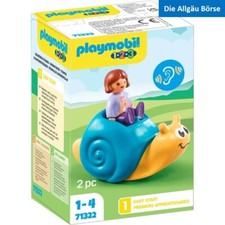 Playmobil 123 Schaukelschnecke m. Rasselfunktion 71322 Spielplatz Baby Neu OVP