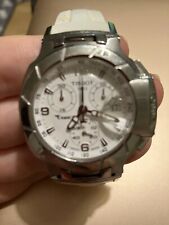 Damenarmbanduhr Tissot weiß T-Race  Chronograph