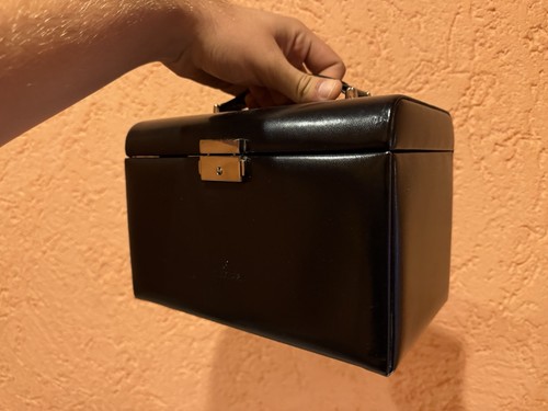 Windrose schmuckkoffer leder - schmuckkoffer,
