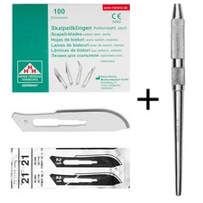 Set - 100 St. Skalpellklingen